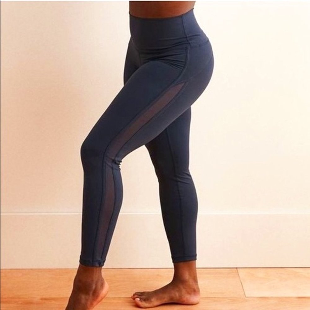 Aerie | High Waisted Mesh Leggings